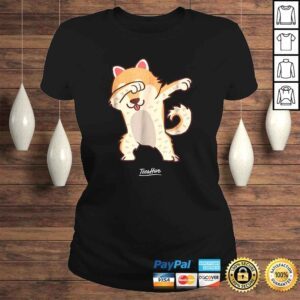 ClassicLadies Cute Dabbing Shiba Inu Dog Shiba Inu Dab Dog Meme TShirt Gift