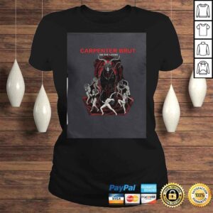 ClassicLadies DENGLIII Mens Carpenter Brut Art Black Tshirt