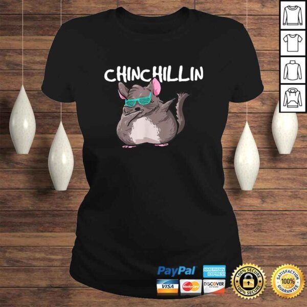 Dabbing Chinchilla Meme TShirt - Image 3