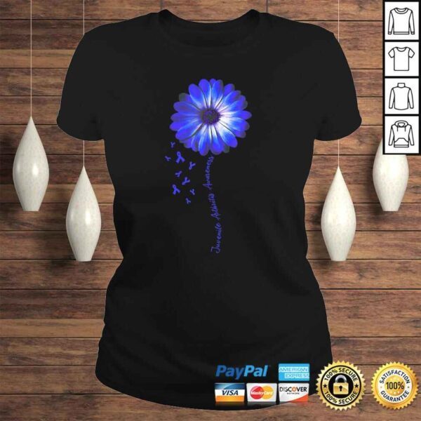 Daisy Flower Juvenile Arthritis Awareness TShirt - Image 3