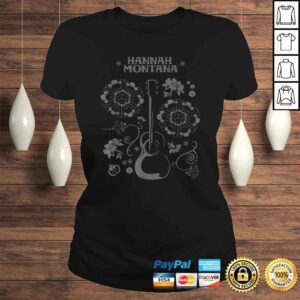 ClassicLadies Disney Channel Hannah Montana Floral Guitar Tee Shirt