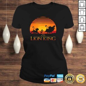 ClassicLadies Disney Lion King Classic Sunset Squad Tee Shirt