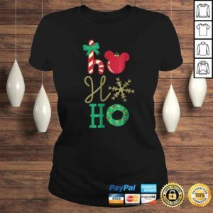 ClassicLadies Disney Mickey Icon Ho Ho Ho Holiday Shirt