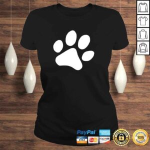 ClassicLadies Dog Paw Print Dog Print Dog Themed Dog Owner Hoodie