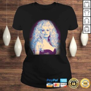 ClassicLadies Dolly Parton Dissolved Vintage Long Sleeve Shirt