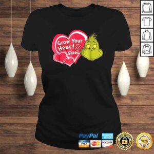 ClassicLadies Dr Seuss Grinch Grow Your HearTShirt