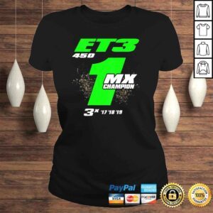 ClassicLadies ET3 MOTOCROSS 2019 MX CHAMP 450 PRO Shirt