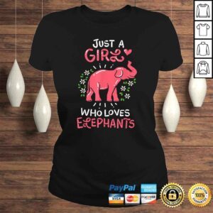 ClassicLadies Elephants Lover TShirt Gift