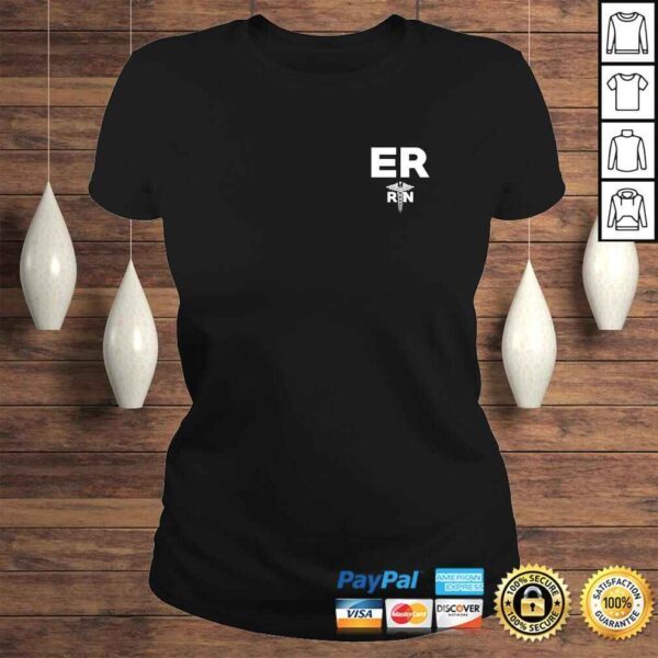 Emergency Room Registered Nurse Hospital RN Staff Shirt - Image 3