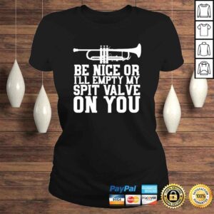 ClassicLadies Empty Spit Valve TrumpeShirt for Trumpet Player