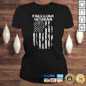 ClassicLadies Fallujah Shirt Gift for Military Combat Veteran