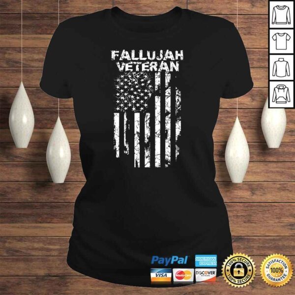 Fallujah Shirt - Gift for Military - Combat Veteran - Image 3