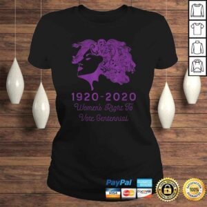 ClassicLadies Funny 1920 2020 Womens Right To Vote Centennial Gift Top