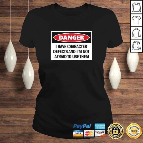 Funny AA 12 Step Shirt - 'I Have Character Defects And...' - Image 3