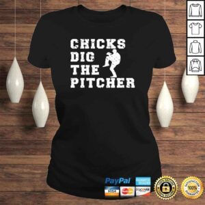 ClassicLadies Funny Baseball Pitcher Shirt