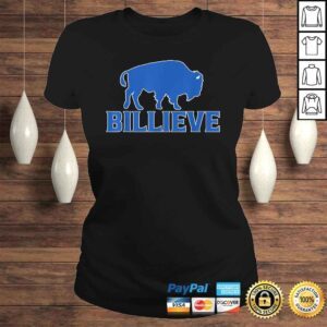 ClassicLadies Funny Billieve Bills Mafia Buffalo Football Fan Shirt