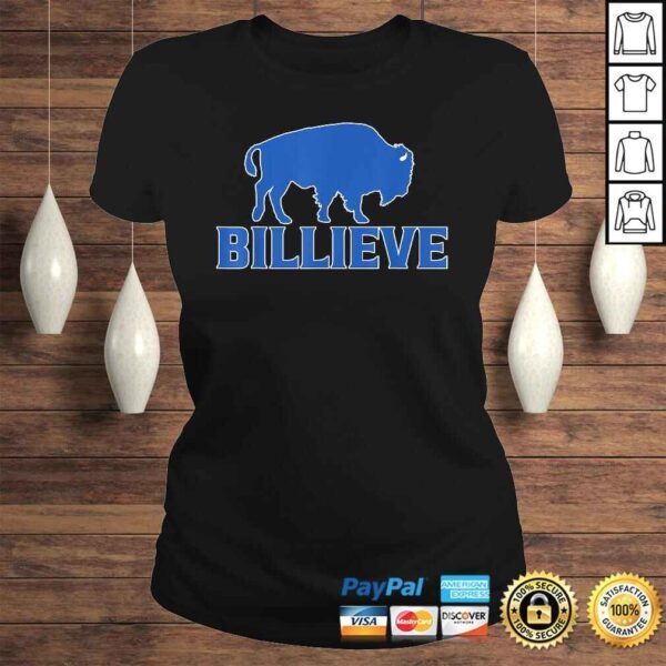 Funny Billieve - Bills Mafia Buffalo Football Fan Shirt - Image 3