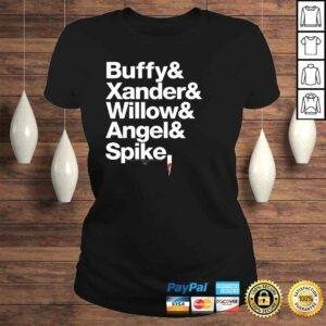 ClassicLadies Funny Buffy the Vampire Slayer Names Shirt