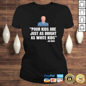 ClassicLadies Funny Creepy Uncle Joe Biden Inspired Design Tshirt