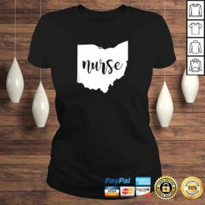 ClassicLadies Funny Cute Ohio Nurse Tee Shirt