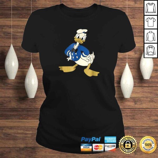 Funny Disney Donald Duck Sassy Pose Tee T-Shirt - Image 3