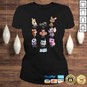 ClassicLadies Funny Disney Junior TOTS Characters Tee Shirt