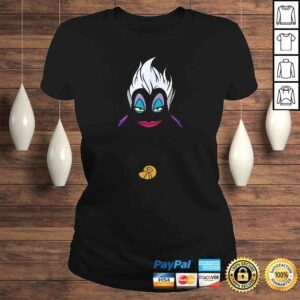 ClassicLadies Funny Disney Villains Ursula Big Face TShirt