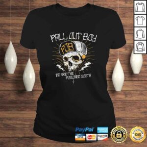 ClassicLadies Funny Fall Out Boy Poisoned Youth Skull TShirt Gift