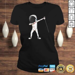 ClassicLadies Funny Fencing Dabbing Boy Girl Funny Dab Dance Sports Shirt