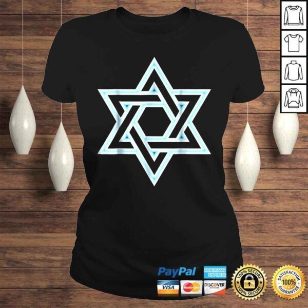 Funny Happy Hanukkah Star of David Holiday Gift TShirt - Image 3