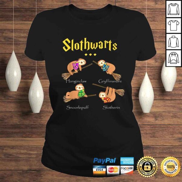 Funny Harry Slothwarts-Sloth Gift For Birthday,Halloween TShirt Gift - Image 3