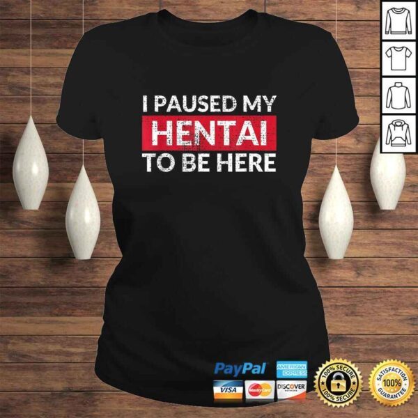 Funny Hentai Ecchi Anime Tee T-Shirt - Image 3