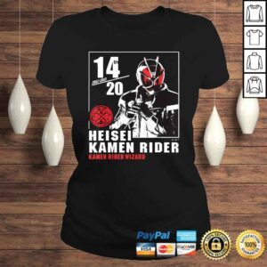 ClassicLadies Funny Kamen Rider Wizard Heisei Rider Anniversary Shirt 1