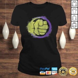 ClassicLadies Funny Marvel Avengers Endgame Hulk Spray Paint Logo Gift TShirt