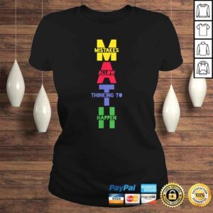 ClassicLadies Funny Math Saying Student Teacher TShirt Gift