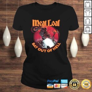 ClassicLadies Funny Meat Loaf Bat Out of Hell Tee TShirt