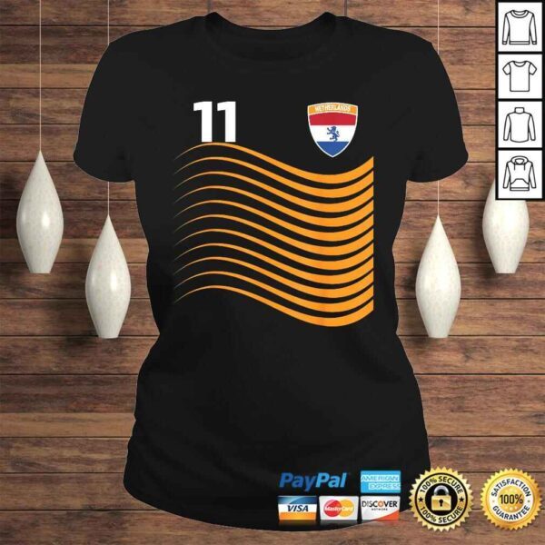 Funny Netherlands Soccer Jersey Nederland Football Gift TShirt - Image 3