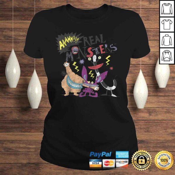 Funny Nickelodeon Ahh Real Monsters Friends Group ShoShirt - Image 3