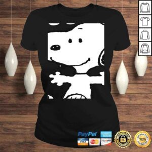 ClassicLadies Funny Peanuts Snoopy Mothers love huggable Tee TShirt