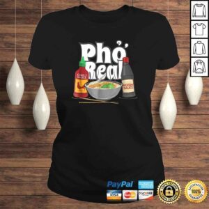 ClassicLadies Funny Pho Real Shirt Pho Bowl Shirt Men Women Kids Gift