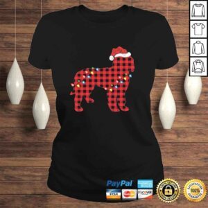 ClassicLadies Funny Santa Hat Christmas Goldendoodle Pajama Long Sleeve TShirt