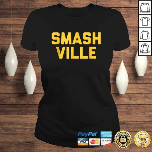 Funny Smashville Gold  Nashville TShirt - Image 3