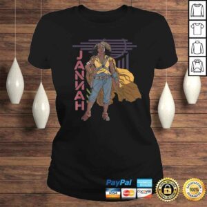 ClassicLadies Funny Star Wars The Rise of Skywalker Jannah Warrior Tee Shirt