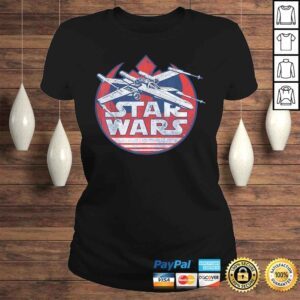 ClassicLadies Funny Star Wars XWing Rebel Symbol Vintage Graphic Shirt Z1 TShirt