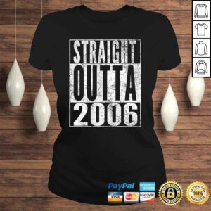 ClassicLadies Funny Straight Outta 2006 14th Birthday Gift 14 Years Old Boy Girl TShirt