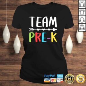 ClassicLadies Funny Team PreK Shirt Teacher Back To School Shirt