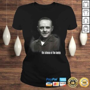 ClassicLadies Funny The Silence Of The Lambs Hannibal Lecter PortraiTShirt