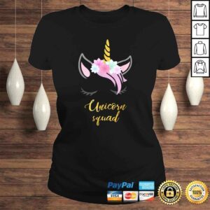 ClassicLadies Funny Unicorn Squad Shirt Unicorn Gifts for Women TShirt