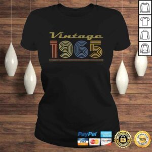 ClassicLadies Funny Vintage Born in 1965 55th birthday gift Retro Classic Shirt