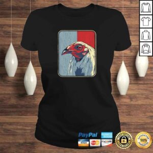 ClassicLadies Funny Vintage Cockfighting Tee Rooster Tee Shirt